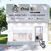 Thiết kế spa Quý Đài, Thanh Hóa với không gian tinh tế, hiện đại  